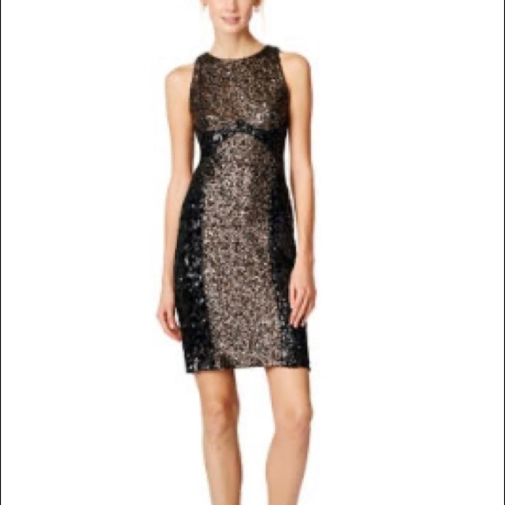 Badgley Mischka sequin dress